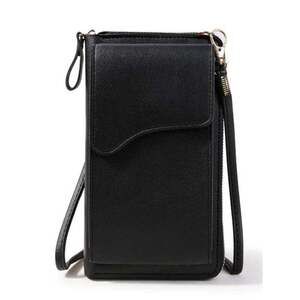 Simple Solid Color PU Sling Bag Shoulder Bag